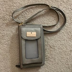 Kate spade phone satchel with pockets